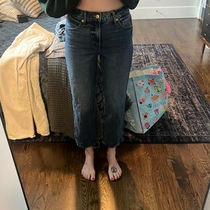 Express straight ankle jeans